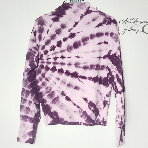 Calvin Klein Jeans Purple tie dye Sweatshirt - Picture 2 of 4